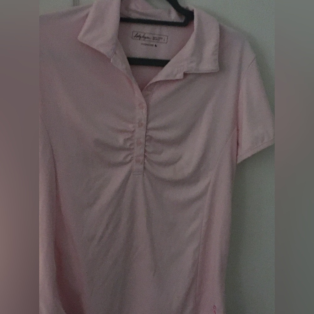 Lady Hagen Light pink golf shirt sz large
